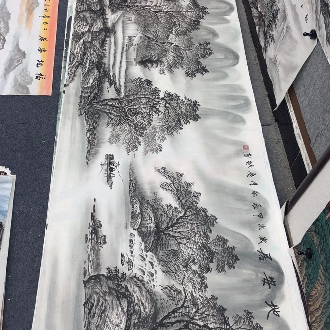 国画明月的直播间里7