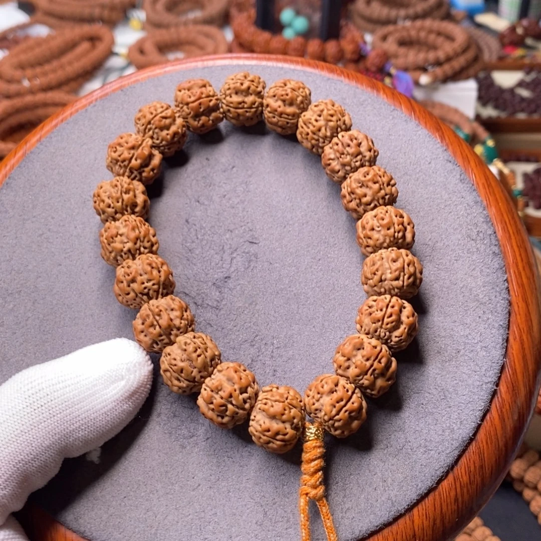 手串金刚菩提五瓣帝王花，尺寸16.8