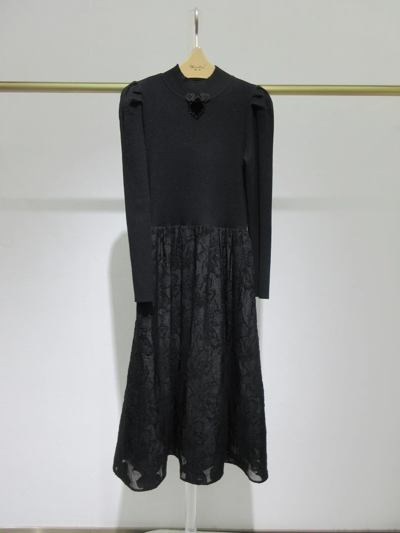 【达人专属】韩序新款时尚连衣裙2628A8602