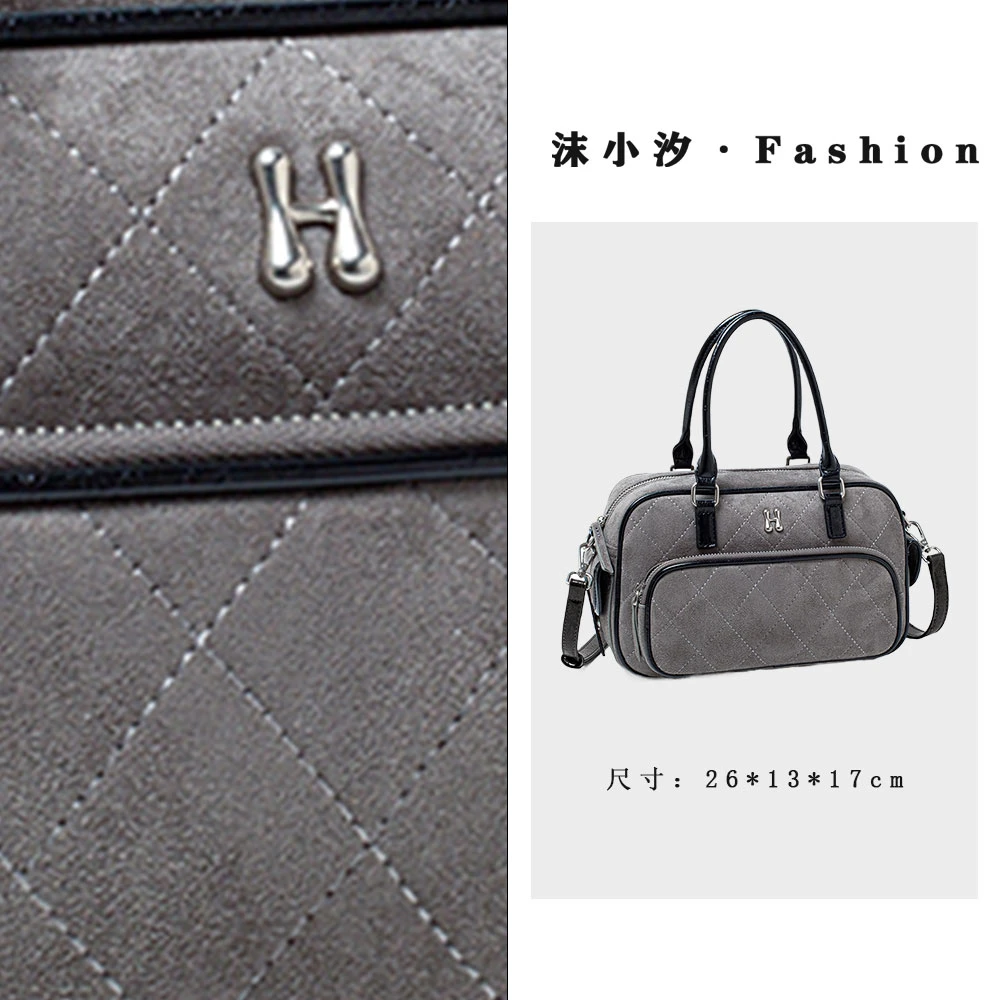 【工厂直销】QYX-M1165-1-高级灰时尚女包