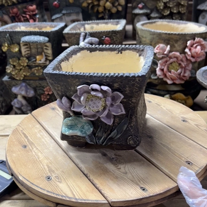 青藤多肉花盆百搭