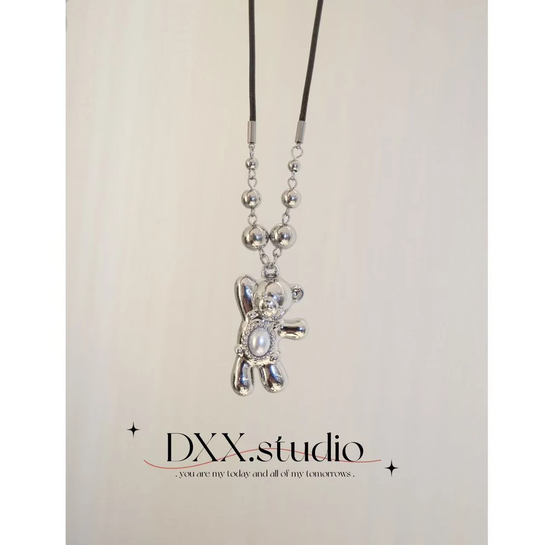 铜合金锆石项链 小众设计百搭ins项链50984