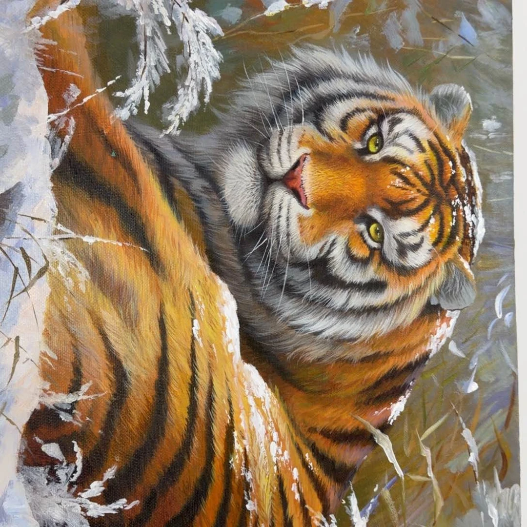 油画我也想要这样一