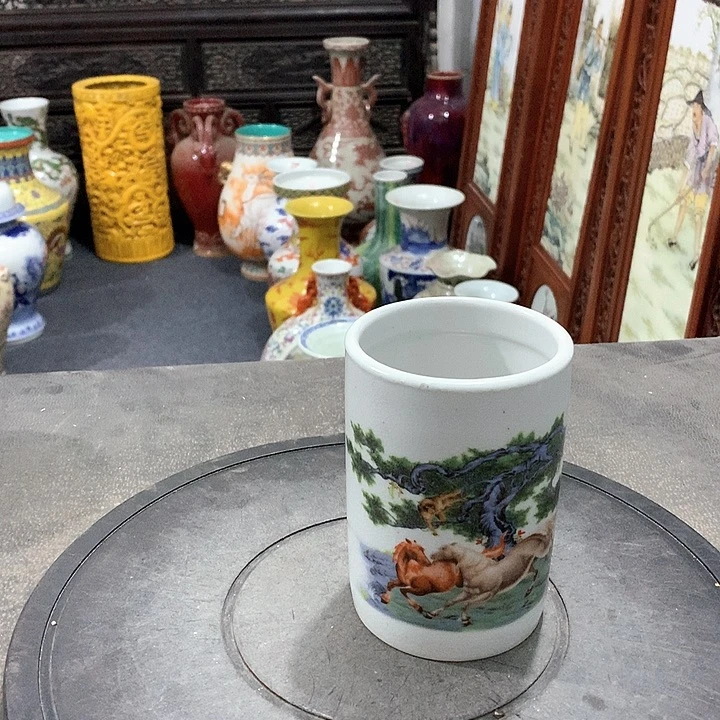 摆件陶博古架陶瓷摆件