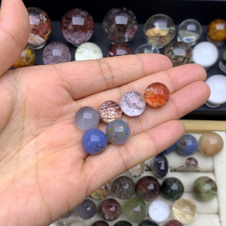 水晶手链未镶嵌若****?天然水晶幽灵打孔看景不退