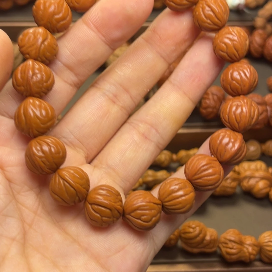 手串桃核龙纹桃核9