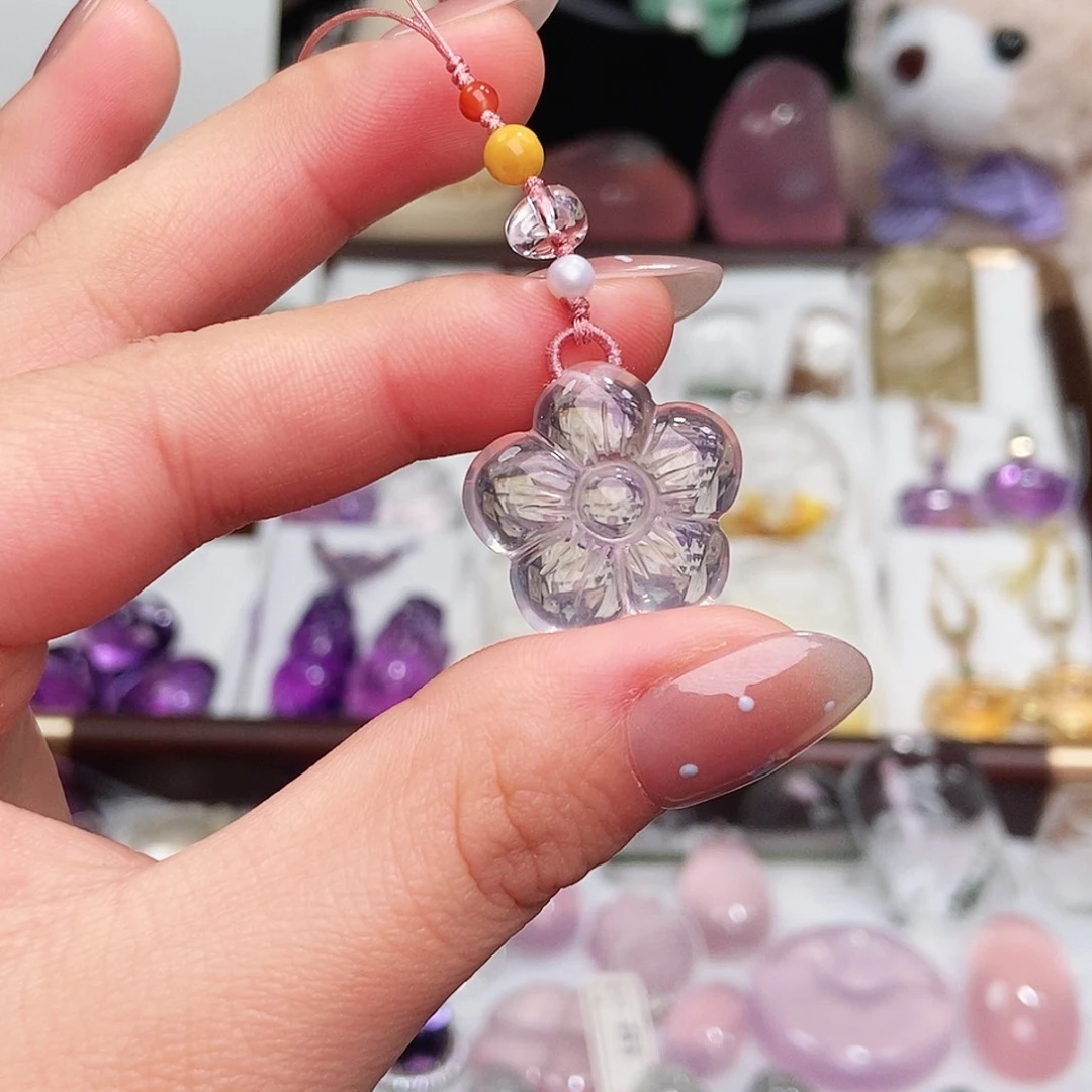 水晶吊坠(不含链)未镶嵌