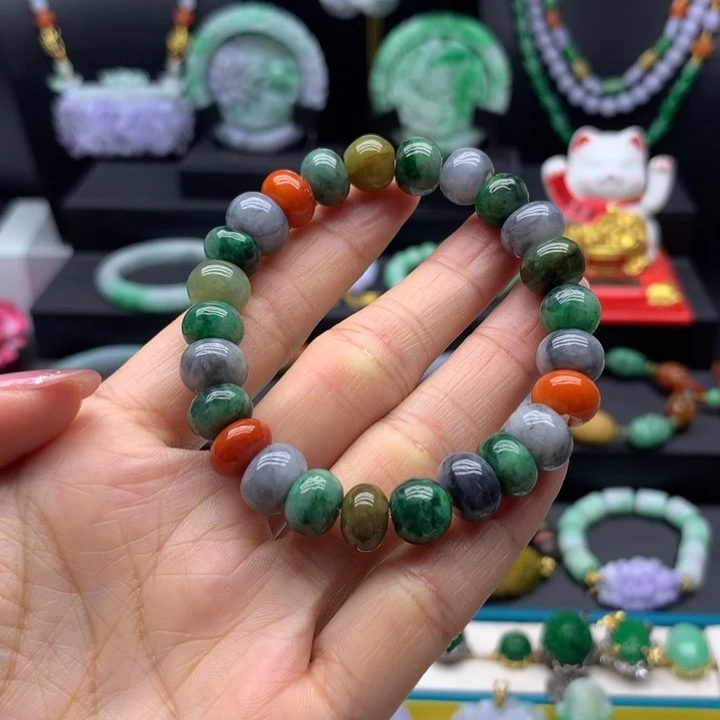 未镶嵌手链翡翠翡翠手串