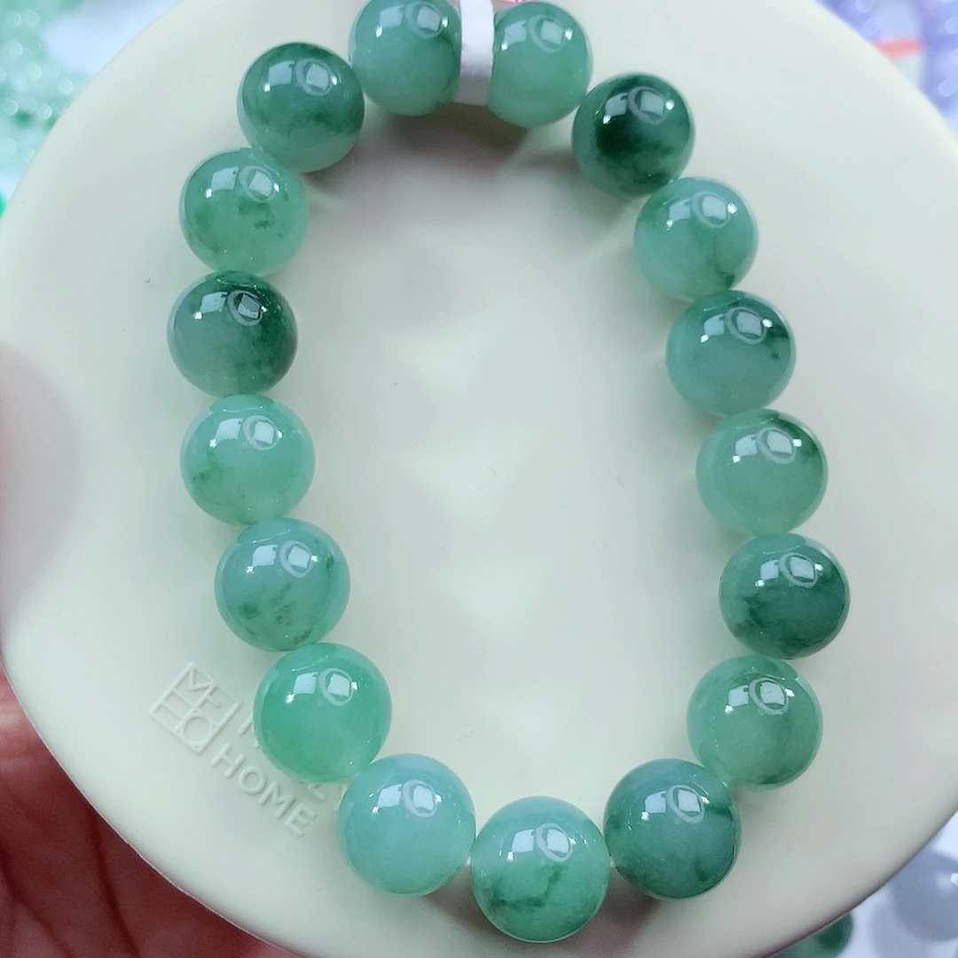 翡翠未镶嵌手链卡12