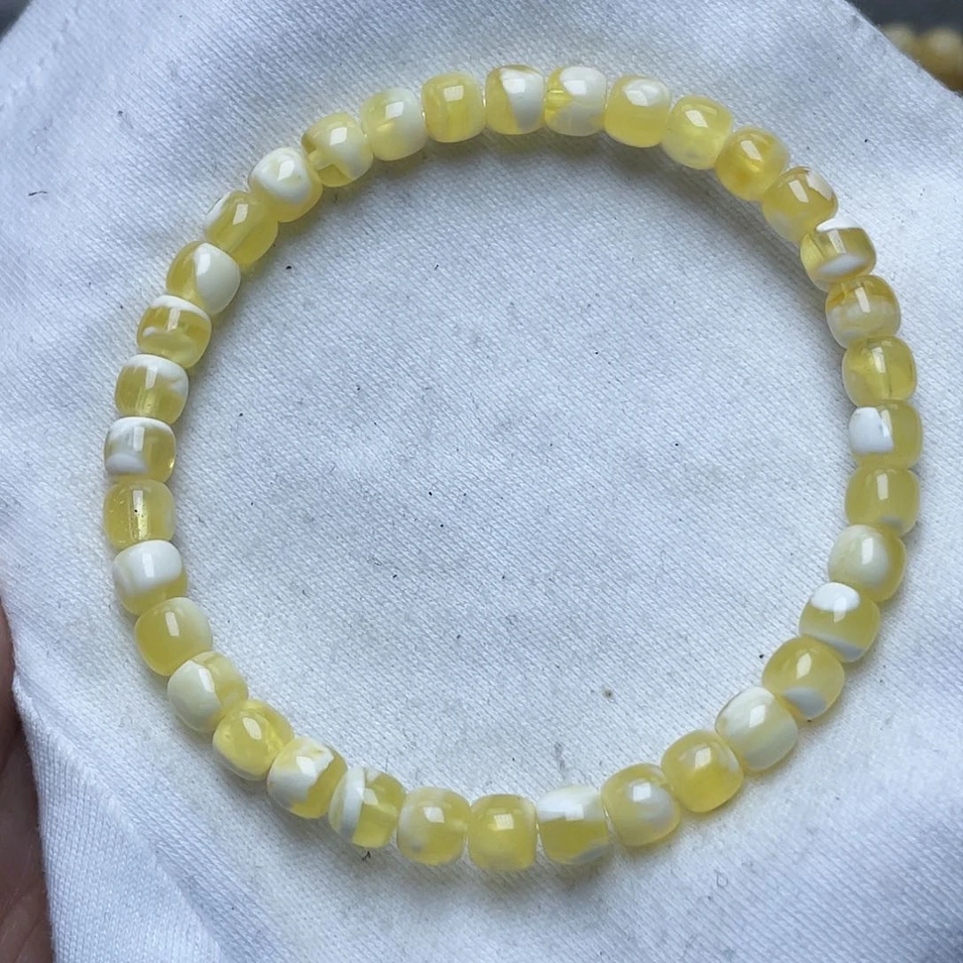 裸石蜜蜡未镶嵌6m蜜蜡手串