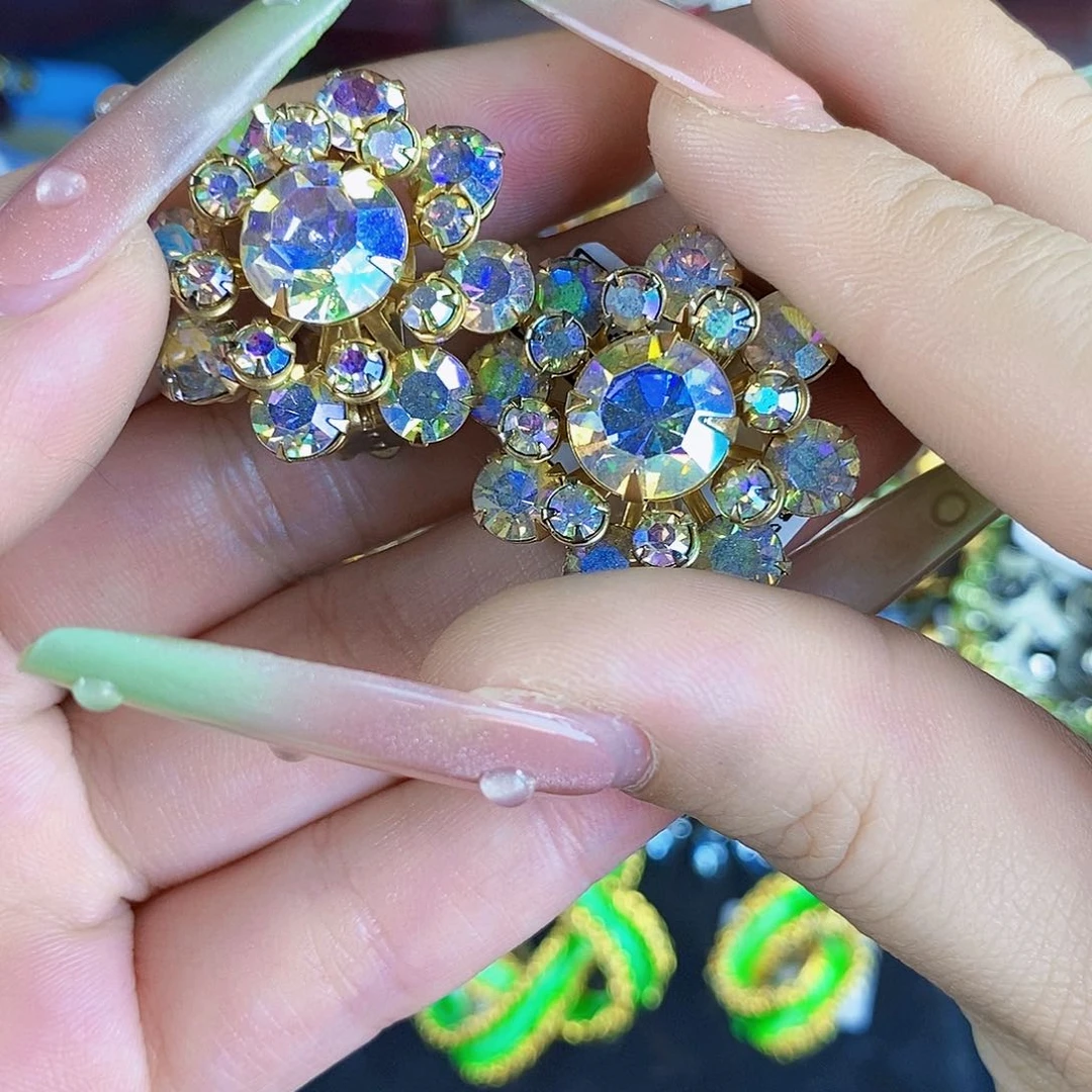 合金仿水晶合金楚楚中古不支持7天