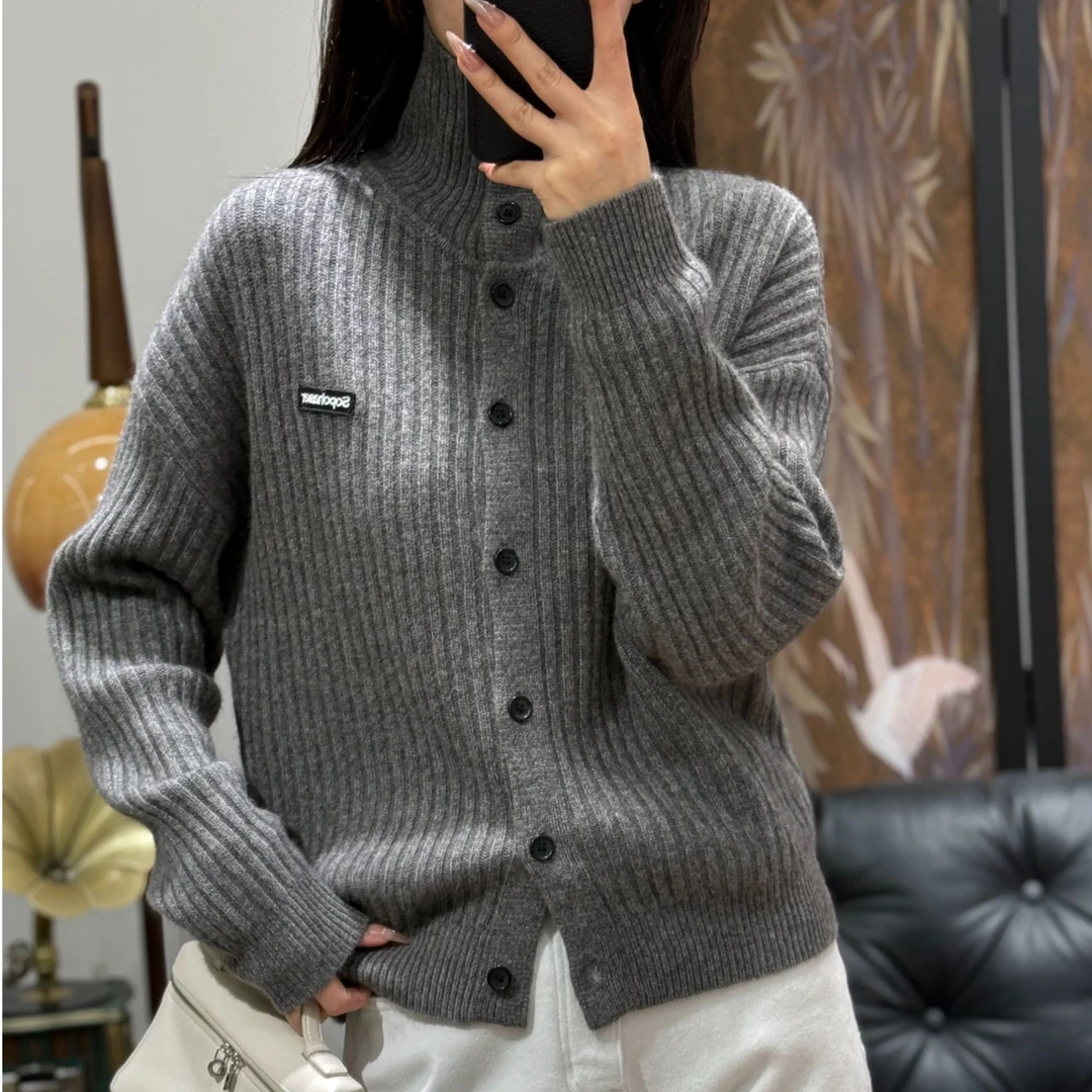 贝姐同款【福利款针织开衫】冬季慵懒风宽松针织开衫18