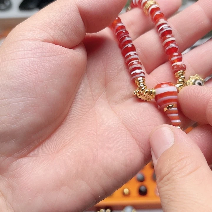 玛瑙/玉髓未镶嵌手链