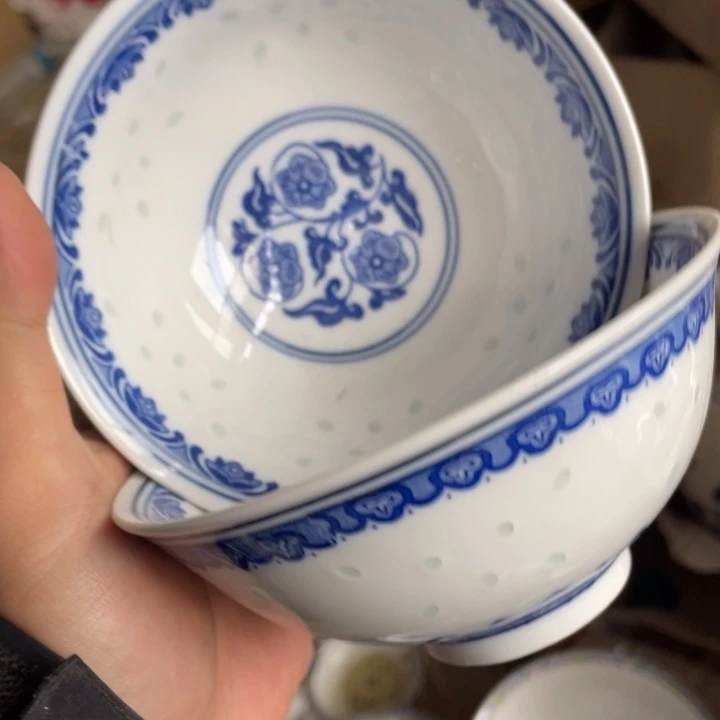 碗瓷景德镇高温细白瓷餐具