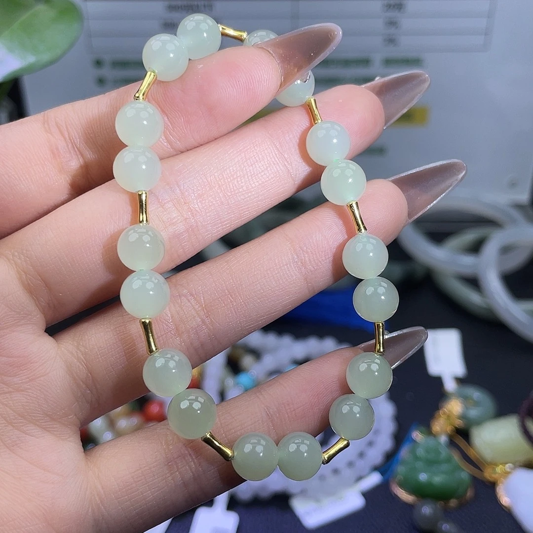 和田玉合金手链福利