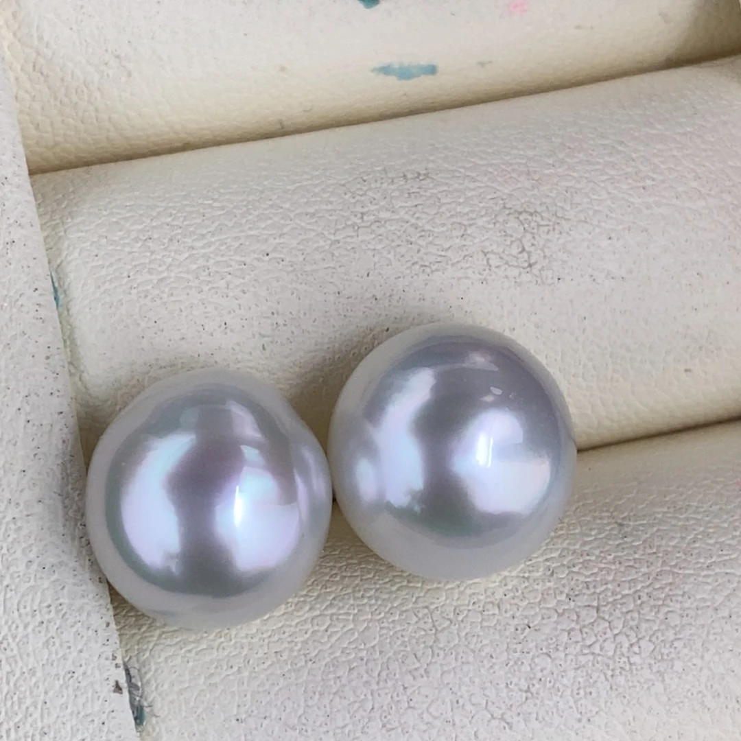 未镶嵌海水珍珠12-13特价宝石光澳白裸珠