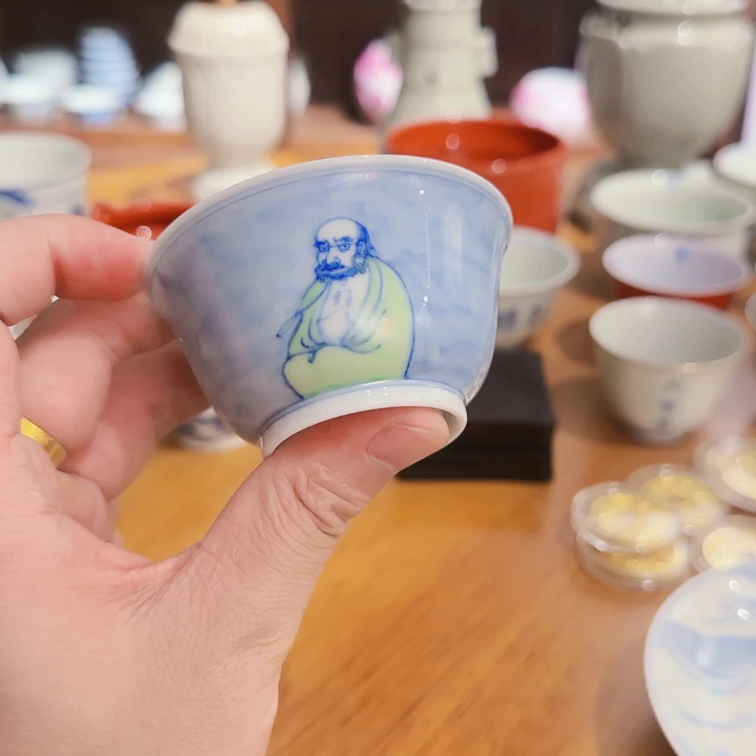 光***达摩青花主人大杯