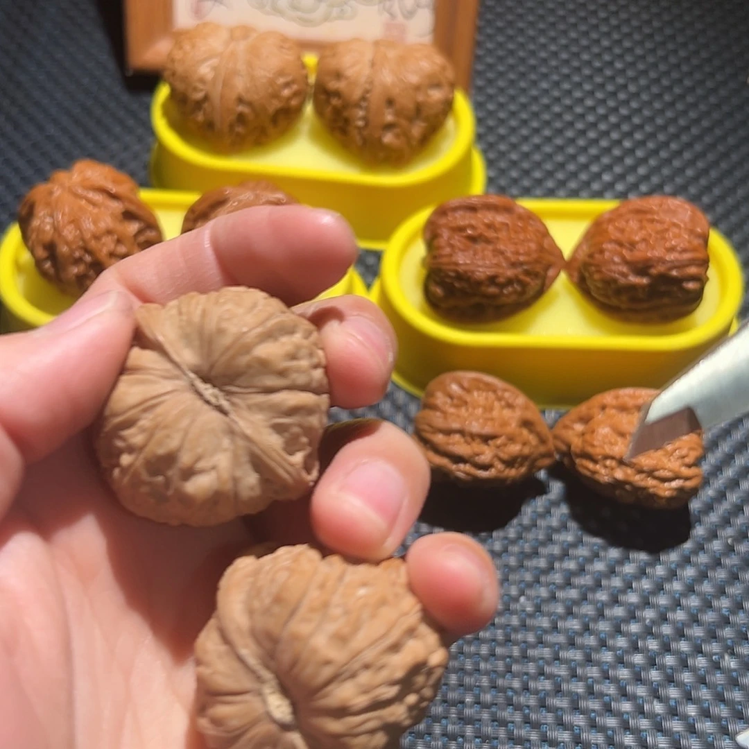 文玩核桃吊坠南瓜墩 文玩核桃