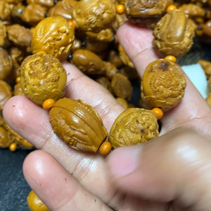 手串/手链橄榄核橄榄微瑕2.0龙财2串