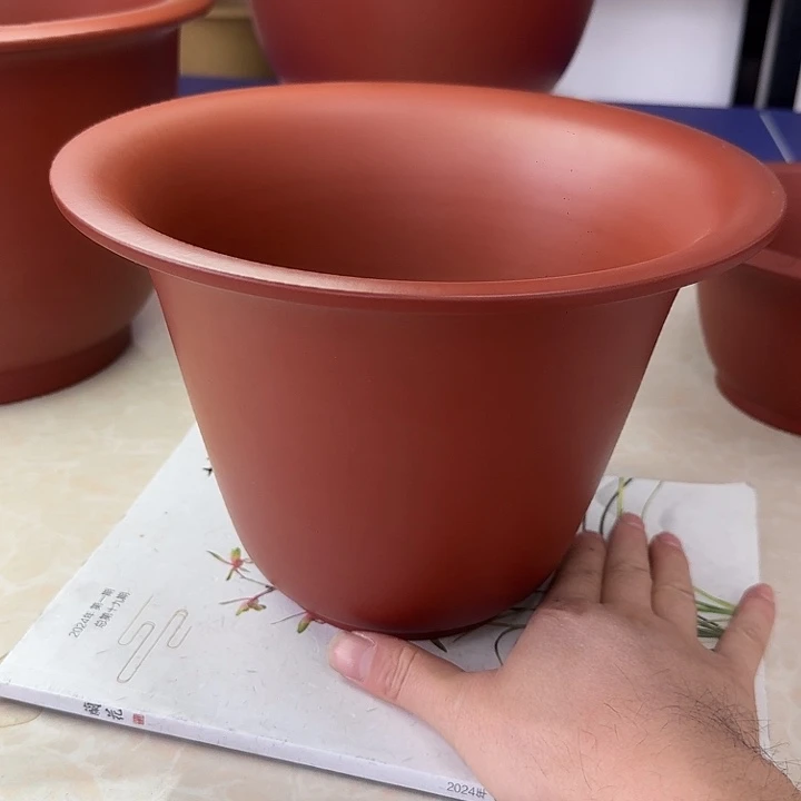 心***走春秋花盆精品兰盆