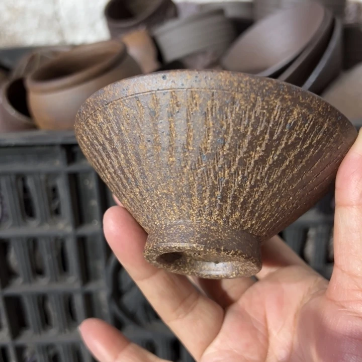 缸60 毫升原谷烧高温粗瓷