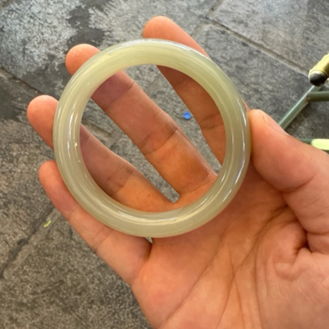 和田玉高冰玻璃种豪华巨漏