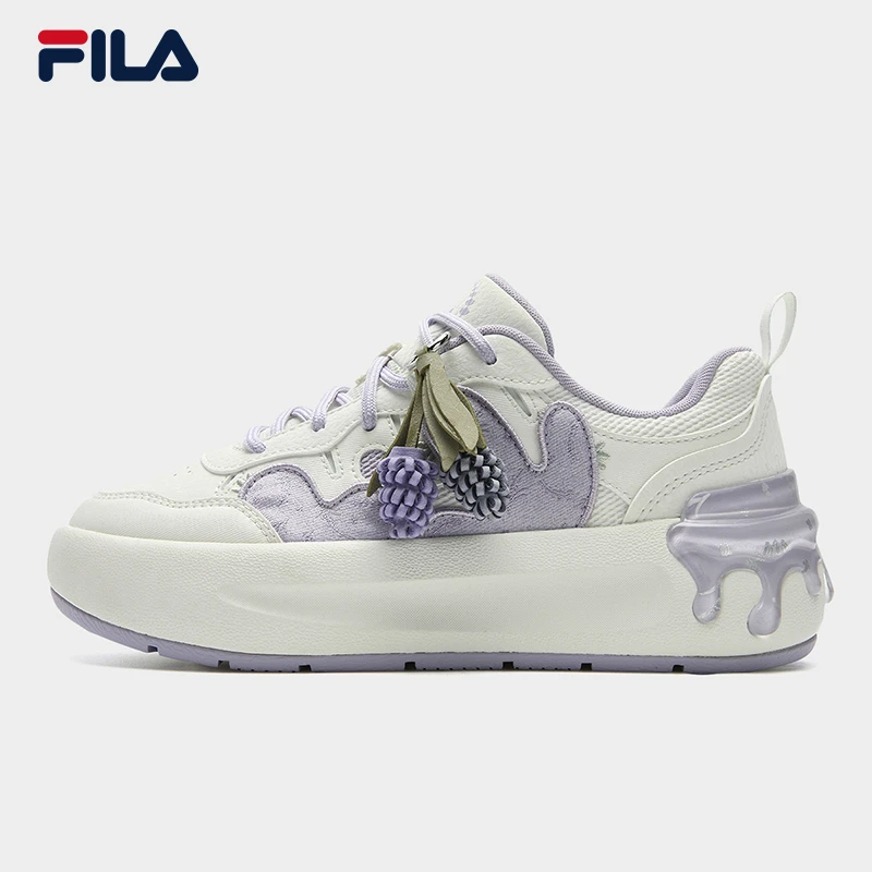 【薰衣草限定仙人掌鞋】Fila/斐乐女鞋流光风通勤穿搭低帮运动板鞋