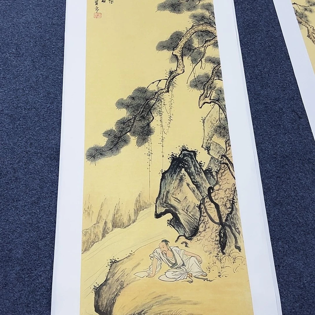 国画事事顺心如意万事