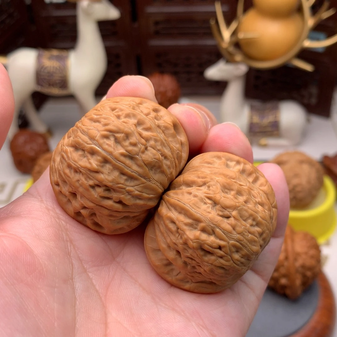 把件文玩核桃爱***茶铁锤全品满肉  1号