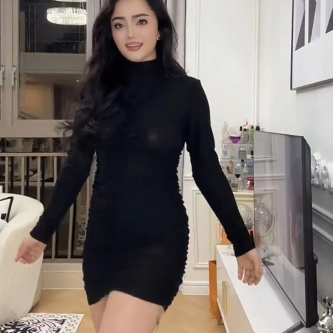 玛丽专属御姐风性感连衣裙