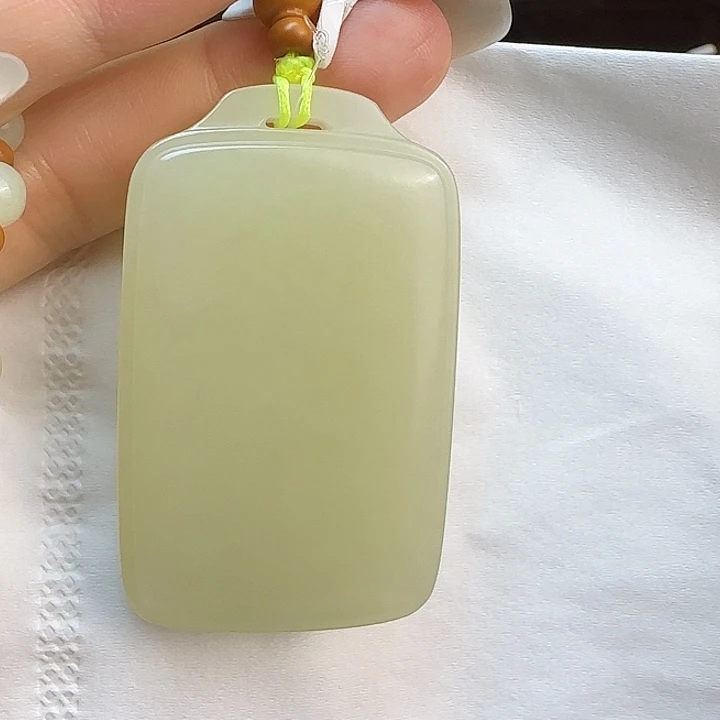 和田玉未镶嵌颈饰定制发货