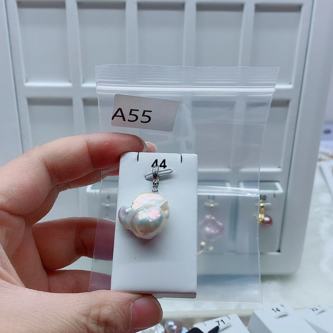 吊坠(不含链)合金淡水珍珠