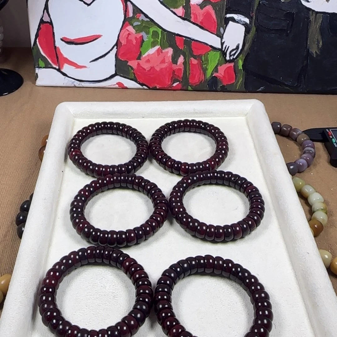 吊坠菩提根/象牙果朱砂