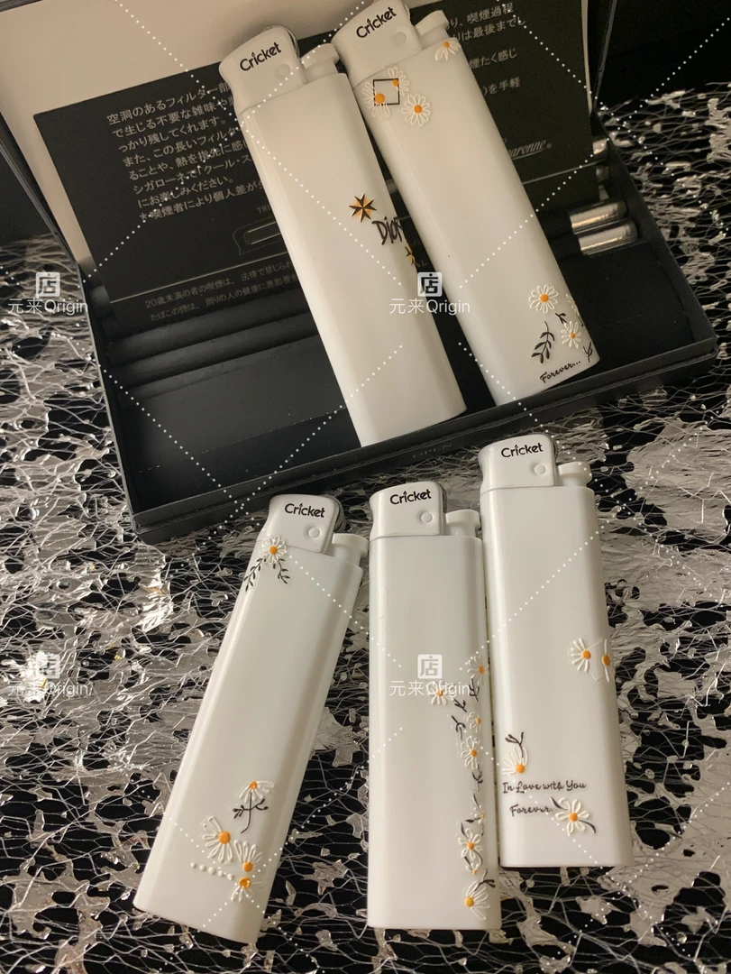 元来秋菊新款草蜢打火机Cricket草蜢原装进口男士创意个性砂轮