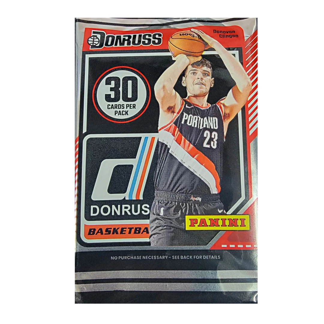 帕尼尼24-25DONRUSS Hobby 两包 NBA球星卡