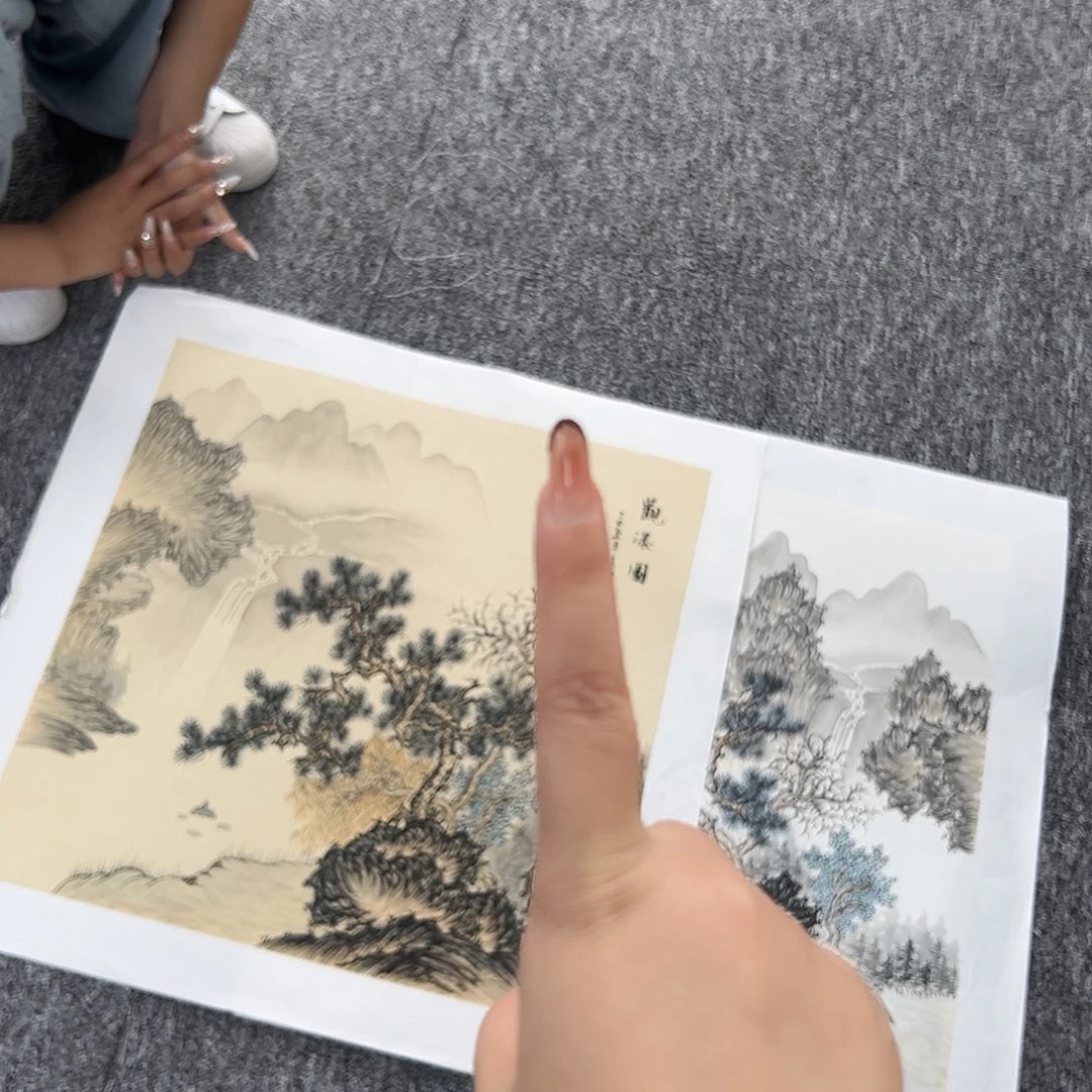 国画国画作品纯手绘