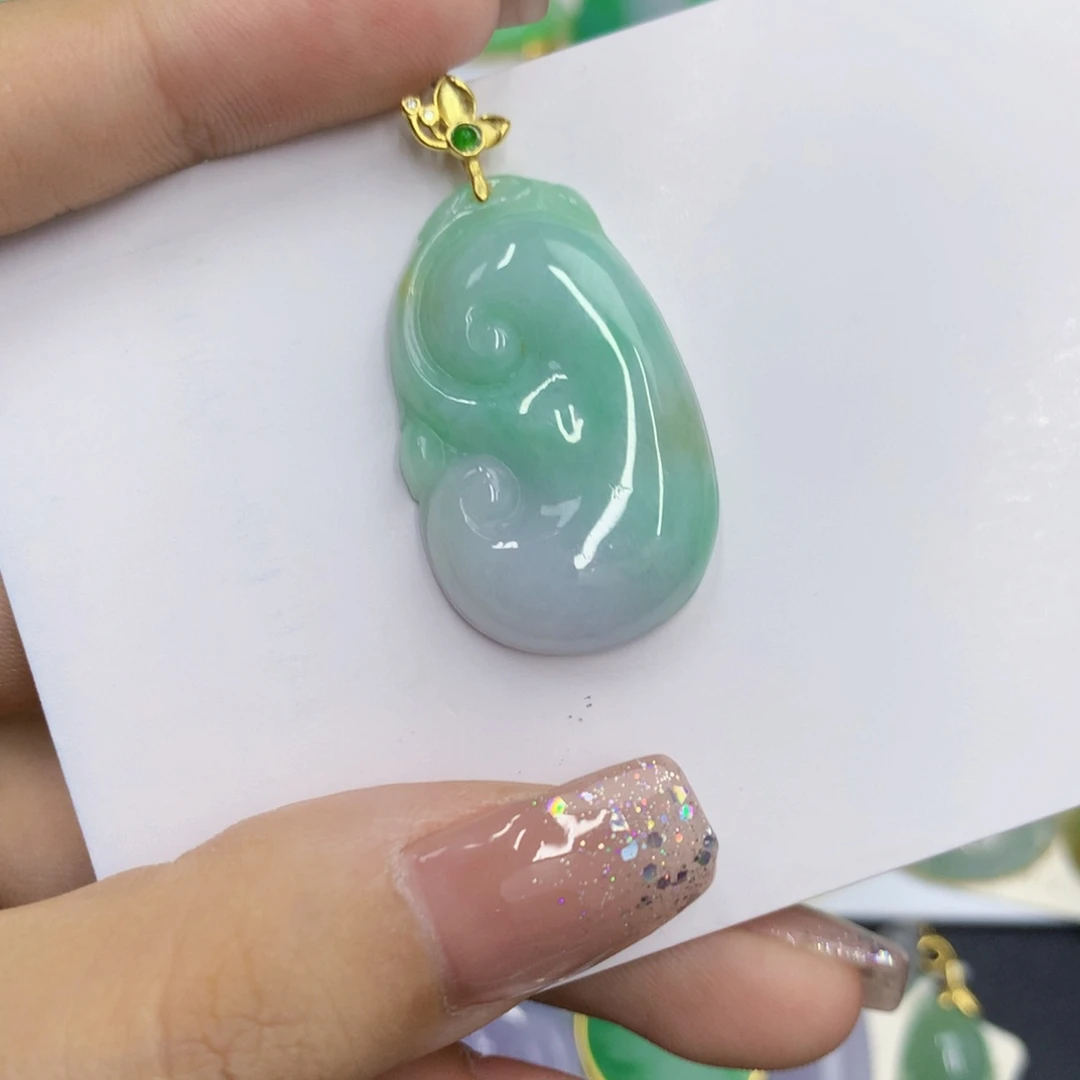 颈饰未镶嵌翡翠翡翠