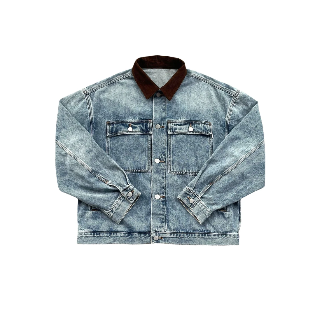 【断码清版】25S/S  洗褪质感柔软牛仔外套--HJ552