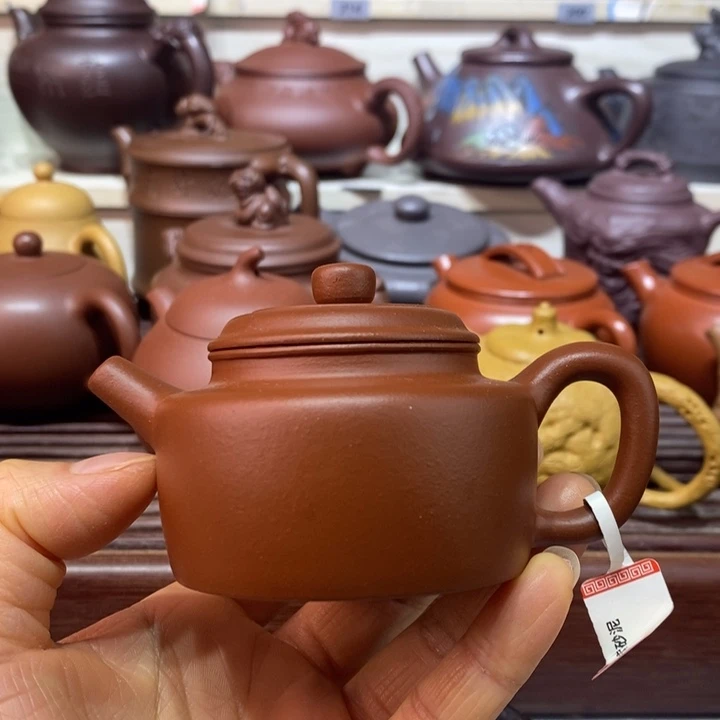 茶壶紫砂微瑕处理一把