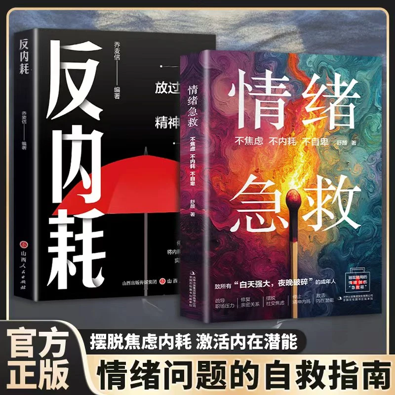 情绪急救 反内耗 摆脱焦虑内耗 激活内在潜能 情绪门题的自救指南