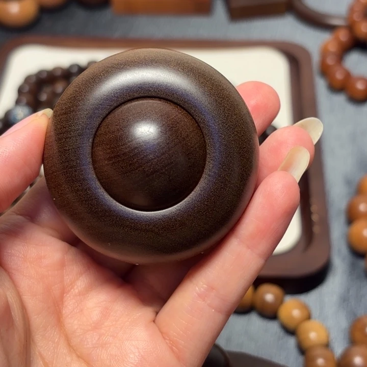 用***0檀香木时来运转老山檀黑肉焦糖奶甜