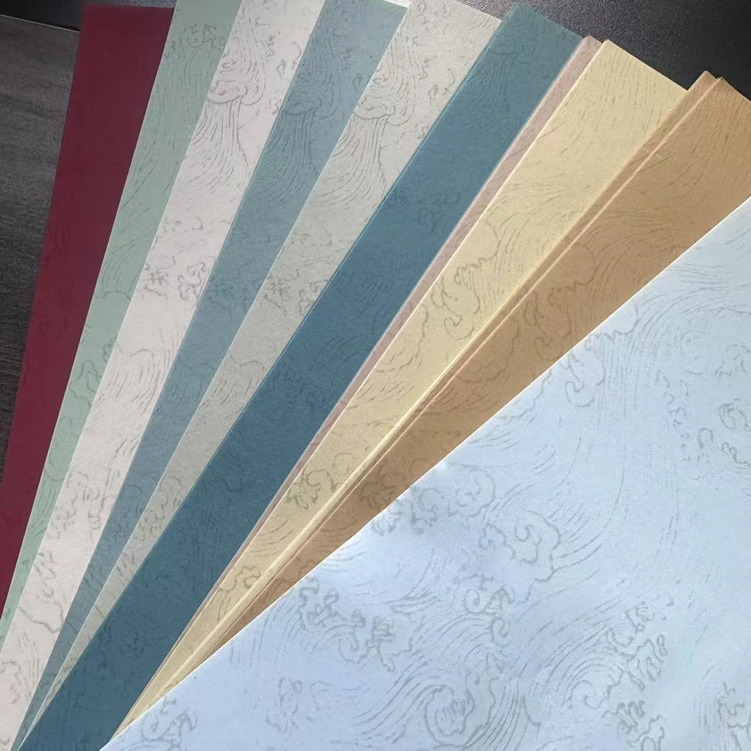 静德斋【蜡染瀛海十色一笔笺】 小楷行草书半生熟宣纸