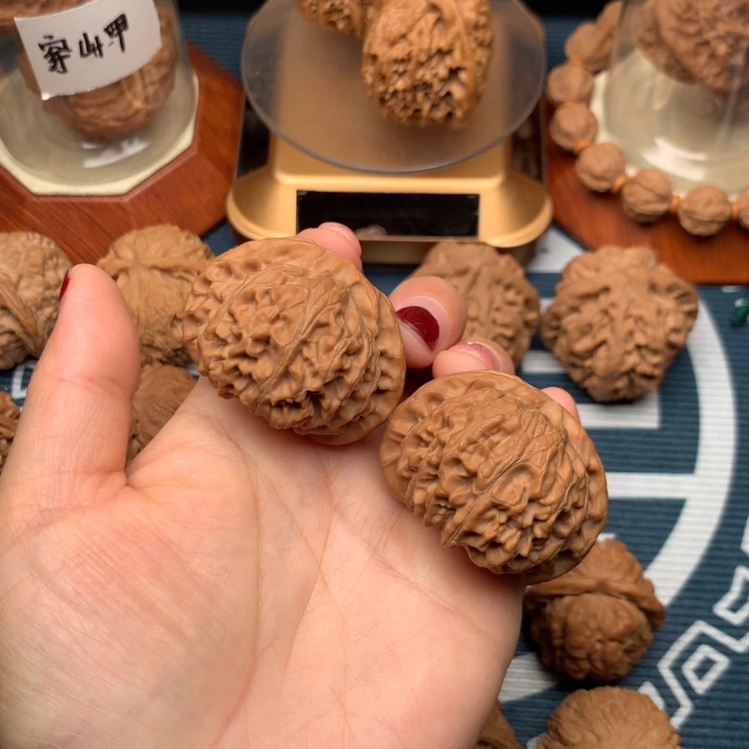 文玩核桃把件宫灯43