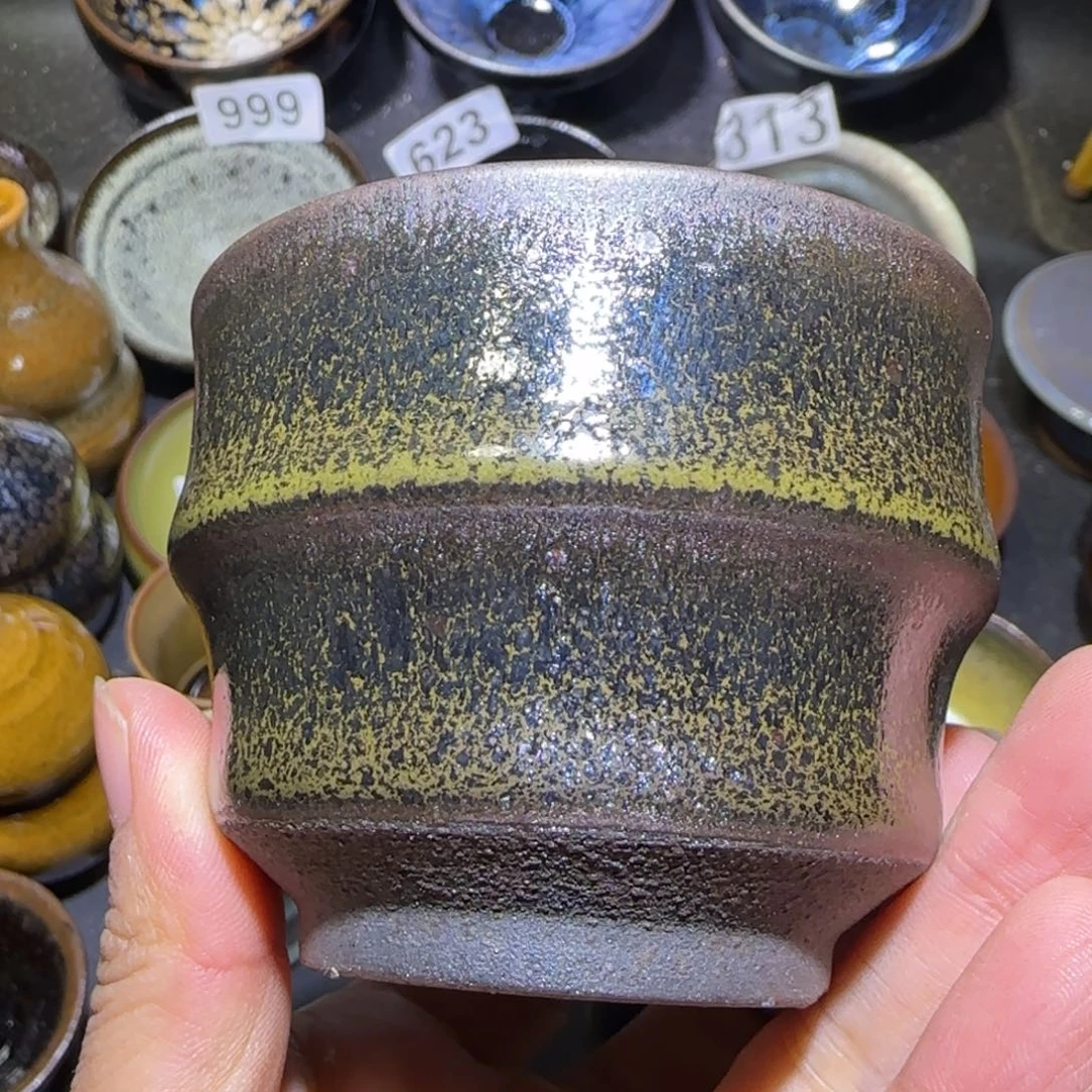 茶盏福建盏茶器竹节