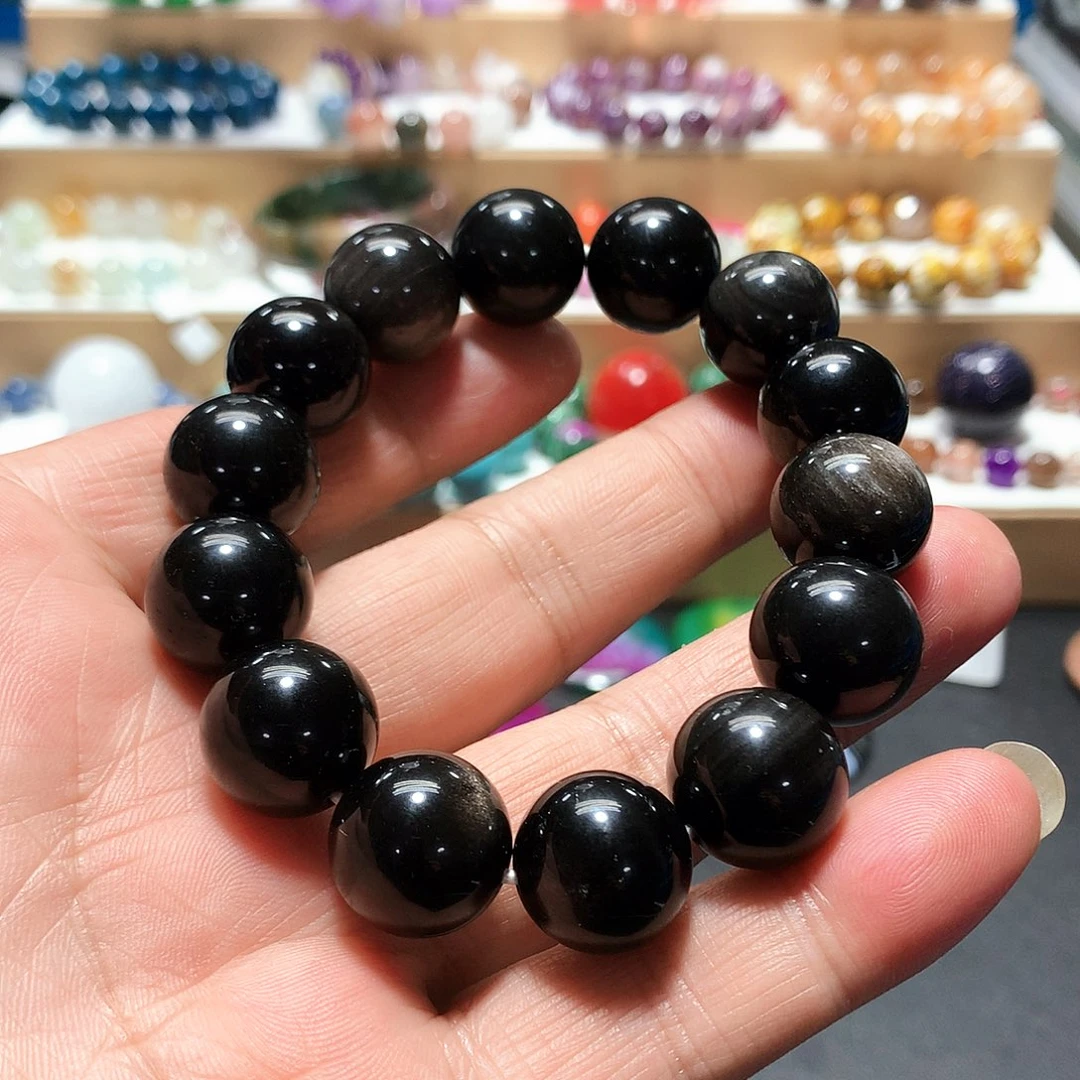 未镶嵌手链玛瑙/玉髓卡16银耀石