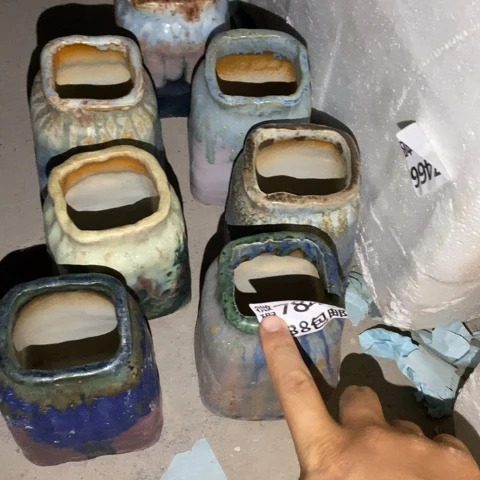 哈***！罐7840 微瑕38包邮景德镇陶瓷