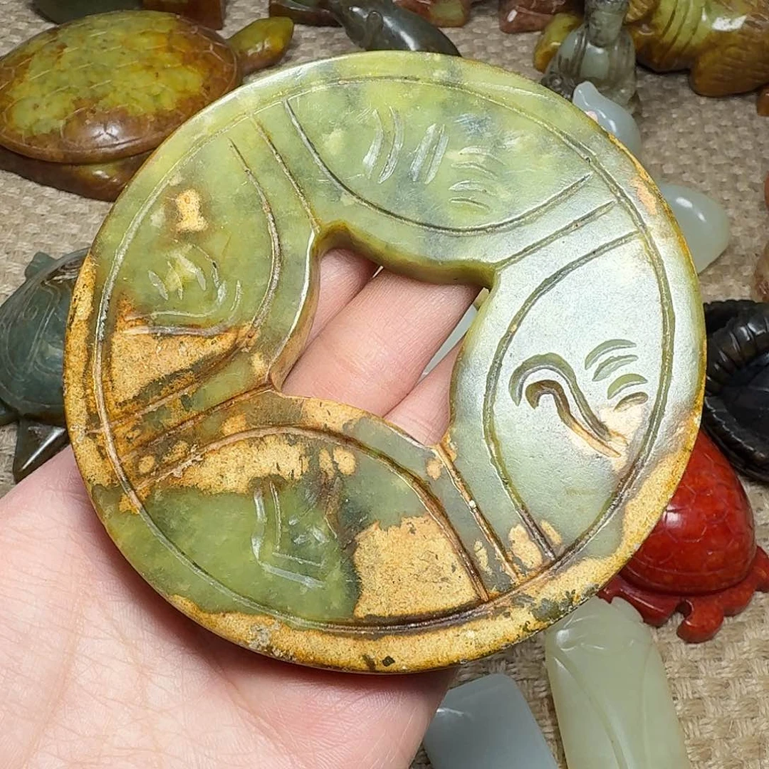 白玉菩提吊坠挂件