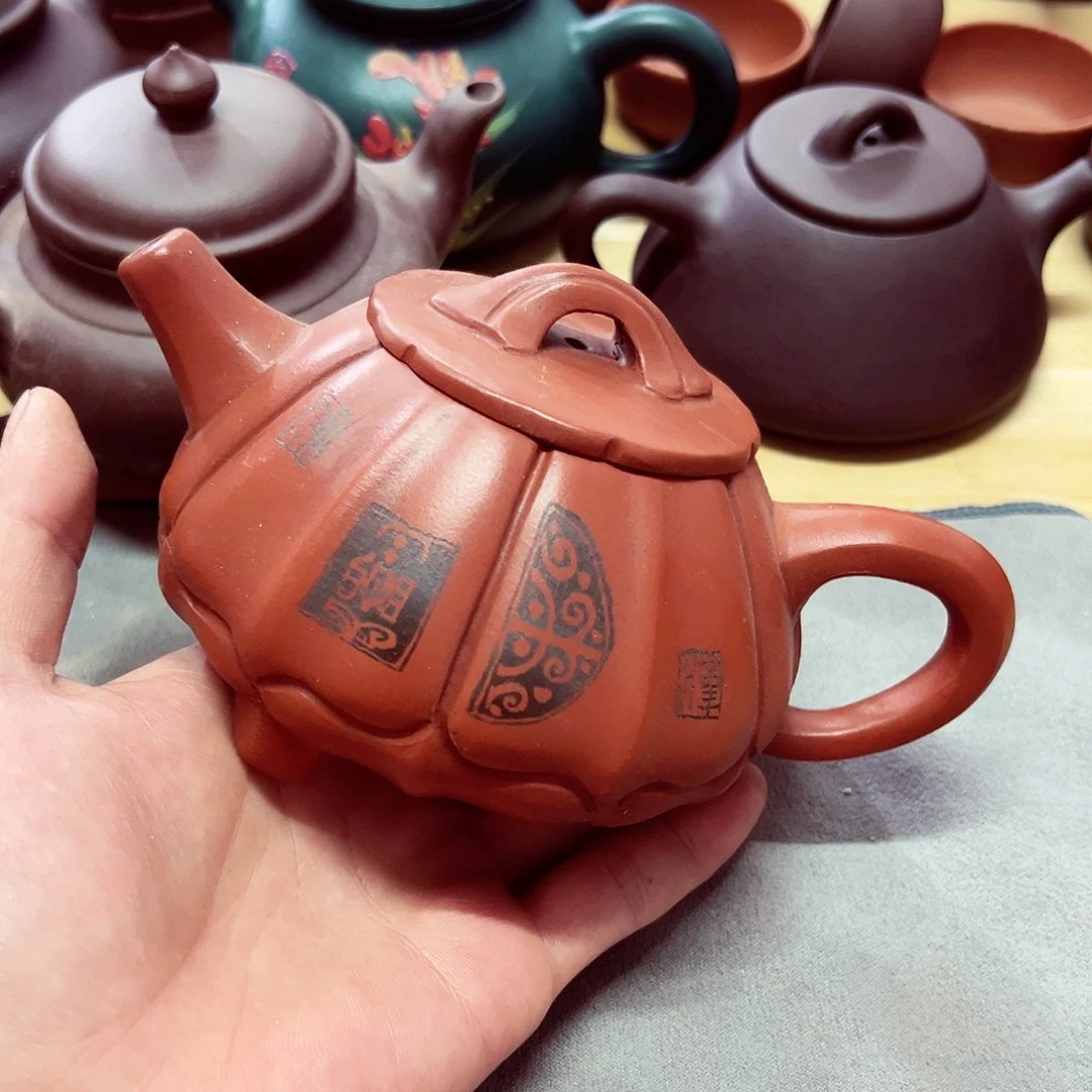 茶壶紫砂宜兴原矿紫砂壶手工制作