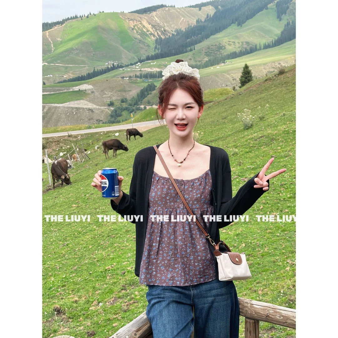 【LIUYI】百搭天丝开衫外套572628