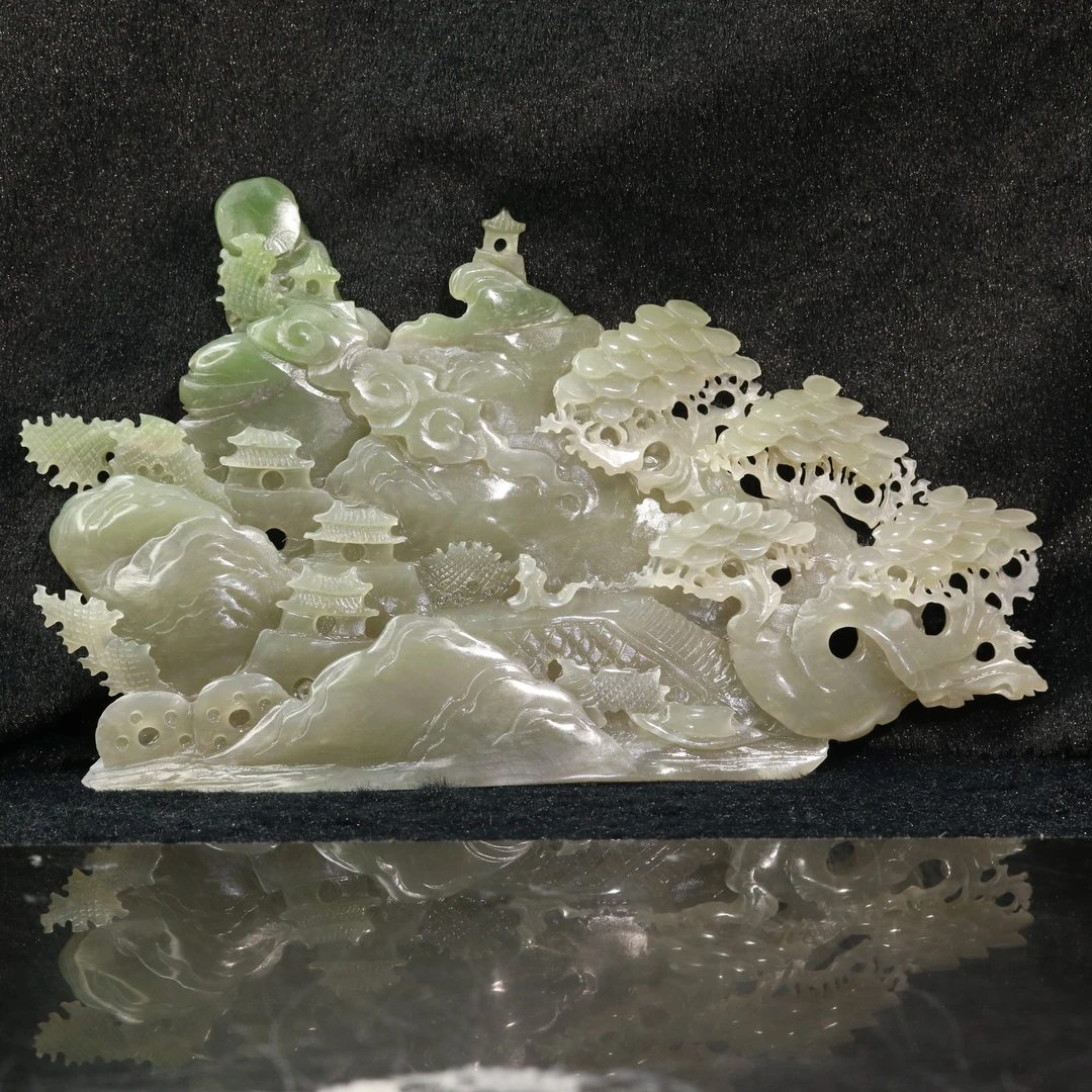 16和田玉小摆件/400162保利厦门拍卖